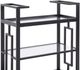 Decor-Rest® Furniture LTD Apollo Black Bar Cart-1
