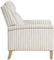 Homelegance® Burton Gray/White Manual Reclining Chair-3