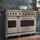 Viking® 5 Series Stainless Steel Pro Style Electric Range-1