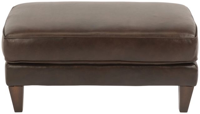 Flexsteel® Customizable Digby Leather Cocktail Ottoman-2