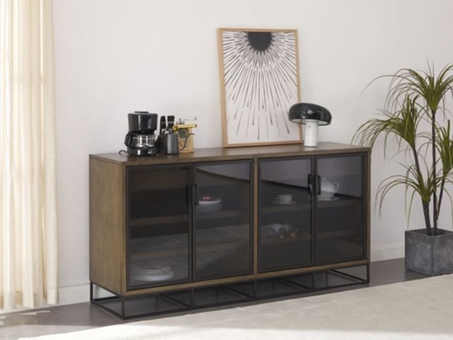 Signature Design by Ashley® Deluxaney Light Brown Dining Server-1