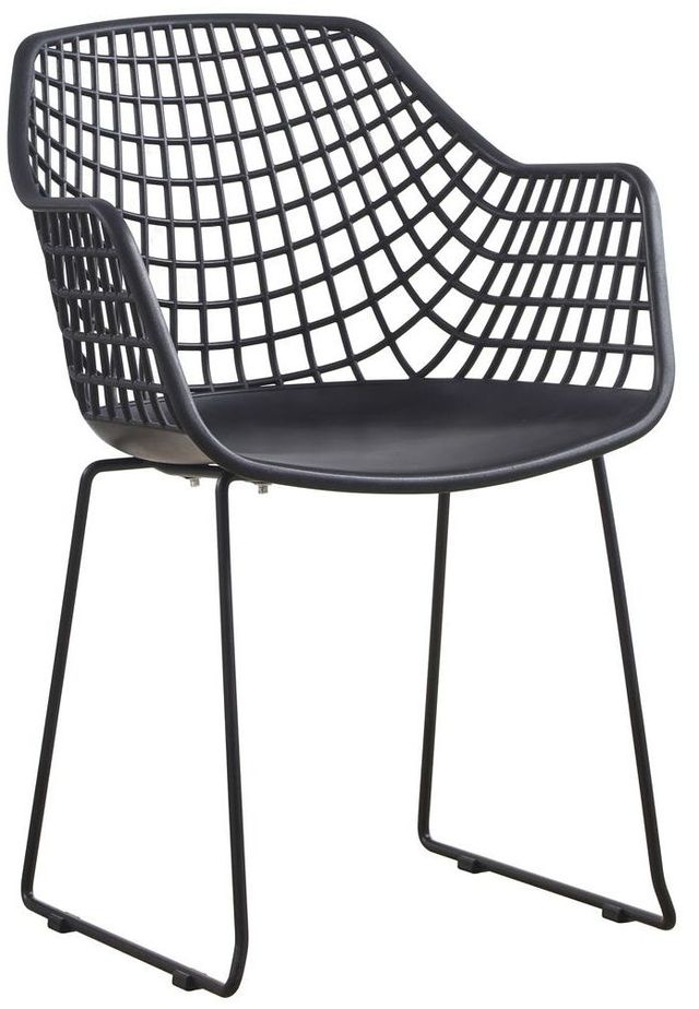 Moe's Home Collection Honolulu 2 Piece Black Chairs-1