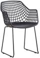 Moe's Home Collection Honolulu 2 Piece Black Chairs-1