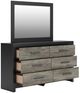 Signature Design by Ashley® Broachmyn Black/Gray Dresser and Mirror-5