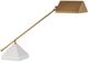 Currey & Company Repertoire Antique Brass/White Desk Lamp-0