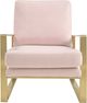 TOV Furniture Mott Blush Velvet Chair-0