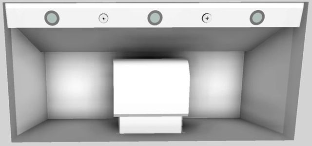 Vent-A-Hood® 42" White Wall Mounted Liner Insert-2