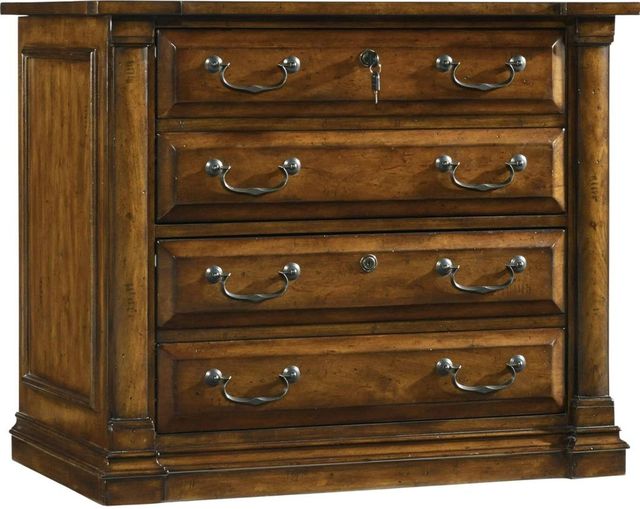 Hooker® Furniture Tynecastle Warm Chestnut Lateral File Cabinet-0