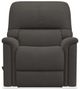 La-Z-Boy® Turner Charcoal Leather Rocker Recliner-1