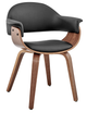 Armen Living Adalyn Black Dining Chair-0