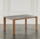 Jofran Inc. Sierrafina Sable Rectangular Dining Table with Brown Base-1