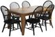 Liberty Furniture Treasures 7-Piece Rustic Black/Rustic Oak Optional Dining Set-0