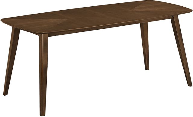 Monarch Specialties Inc. Dark Walnut 72" Rectangular Dining Table-0