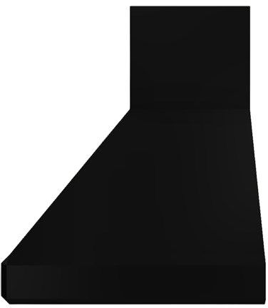 Vent-A-Hood® Premier Magic Lung® 54" Black Wall Mounted Range Hood-1