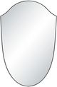 Renwil® Ryker Matte Black Accent Mirror-0