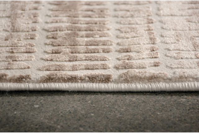 Renwil® Ariella Brown/Cream 10' x 2'6" Runner Rug-3