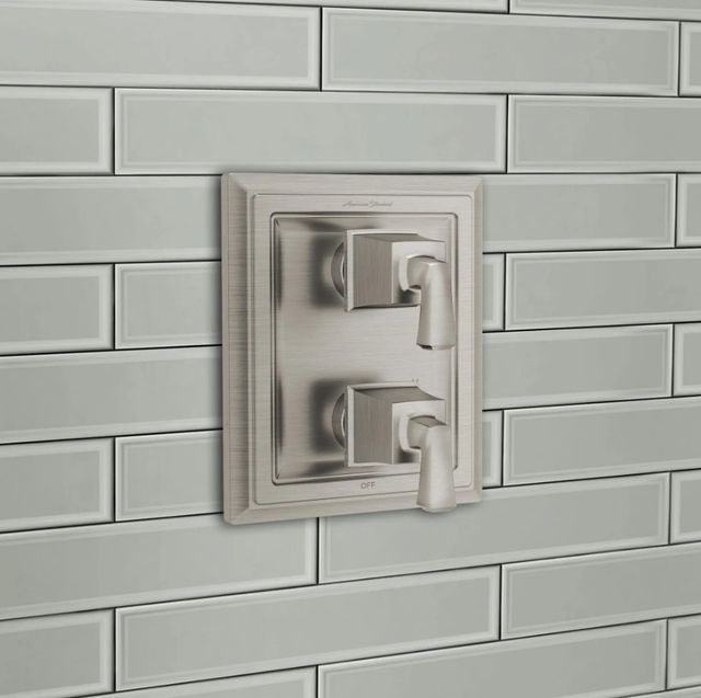 American Standard Town Square® S Brushed Nickel 2-Handle Integrated Shower Diverter Trim Only-1