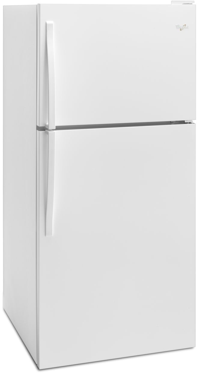 Whirlpool 30 in. 18.2 Cu. Ft. White Top Freezer Refrigerator - Thumbnail 4