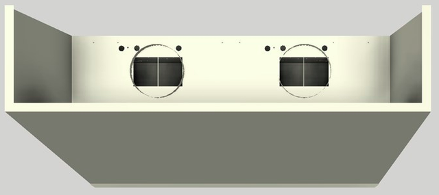 Vent-A-Hood® 60" Biscuit Wall Hood-1