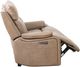 Primo™ International Heritage Brindle Taupe Leather-Match Power Motion Loveseat-4