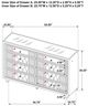 Coaster® Lorient Camel/Ivory Dresser with LED-2