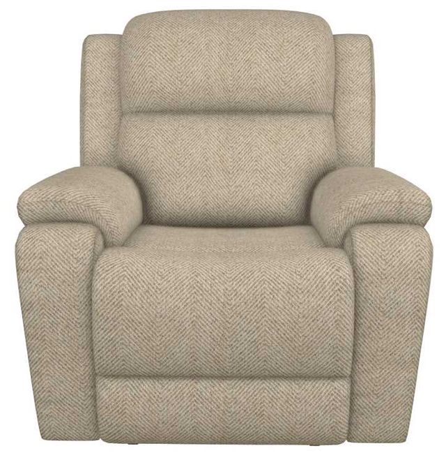 La-Z-Boy® Dorian Oatmeal Power Rocking Recliner with Headrest and Lumbar-1