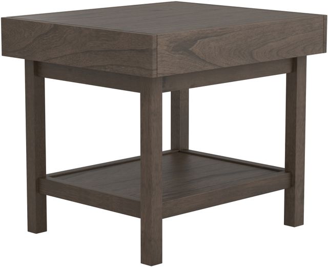 Coaster® Wheat Brown End Table With Shelf-0