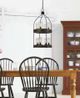 Cal® Lighting & Accessories Chardon Iron Wood Chandelier-1