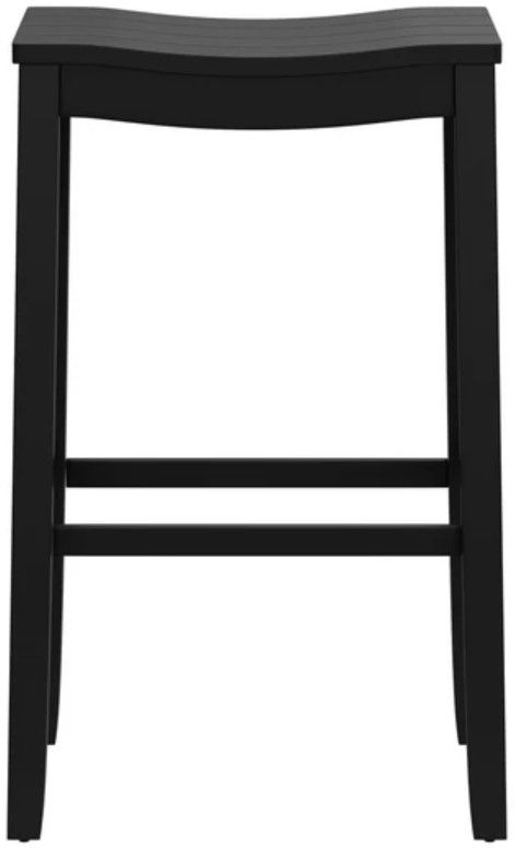 HH2 Home Fiddler Black Bar Stool-1