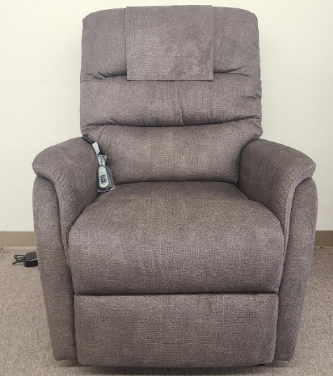 Destin Medium Power Lift Chair Recliner in a Elk Fabric-0