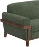 International Furniture Direct Loft Brown Olive Accent Chair-4
