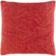 Surya Camilla Dark Coral 18"x18" Toss Pillow with Down Insert-0