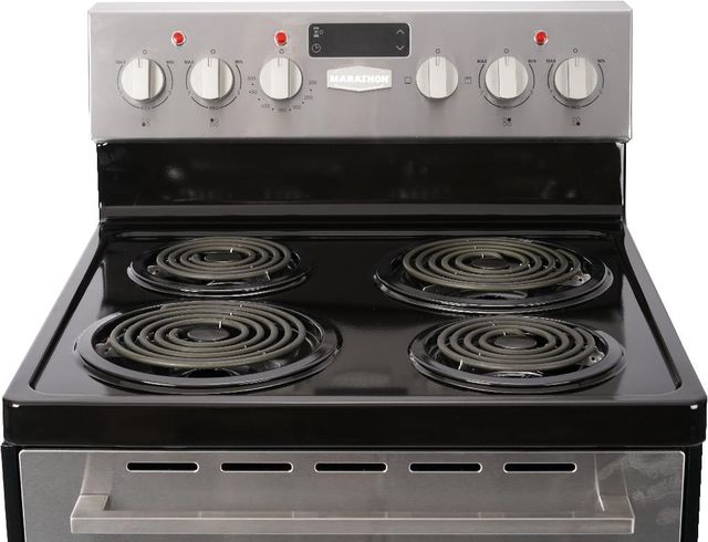 Marathon® 24" Stainless Steel Freestanding Electric Range-2
