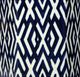 A & B Home Carlyle Blue/White Lidded Jar-3