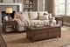 Elements International Jax 3-Piece Cherry Occasional Table Set-1