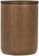 Classic Home Andra Tan Leather Round Accent Table-2