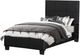 Homelegance® Lorenzi Black Twin Platform Panel Bed-3