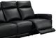 Leather Italia™ Royce Valley Black Power Reclining Sofa-2
