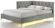 Elements International Amberley Gray Full Youth Corner Panel Bed-1