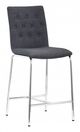 Zuo® Uppsala Graphite Counter Chair-0