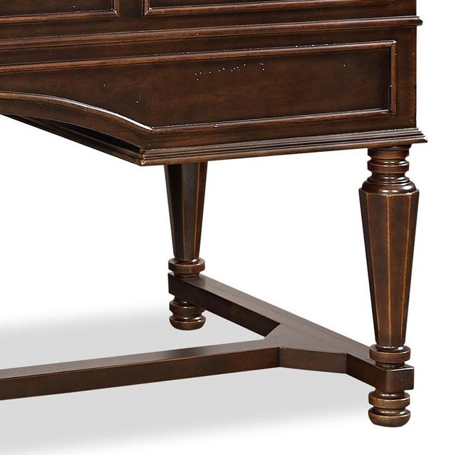 Aspenhome® Weston 60" Half-Ped DeskWeston Brown Ale 60" Half-Ped Desk-2
