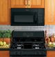 Hotpoint® 1.6 Cu. Ft. Black Over The Range Microwave-5