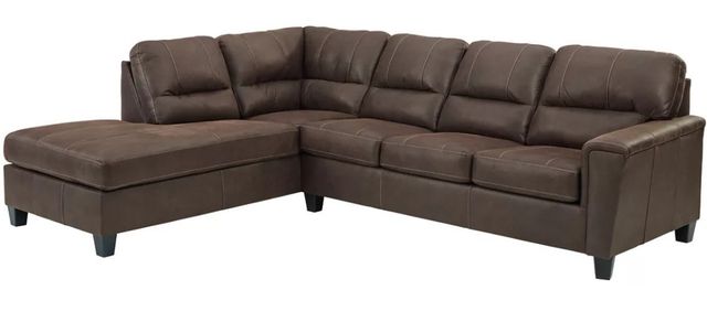 Signature Design by Ashley® Navi 2-Piece Chestnut Living Room Seating Set-1