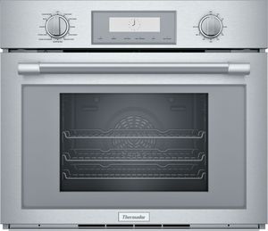 front view of the Thermador® Professional 30" Stainless Steel Steam Oven