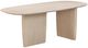 Modus Furniture Liv White Sand Oval Dining Table-0