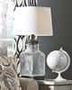 Signature Design by Ashley® Sharolyn Transparent/Silver Table Lamp-4