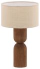 Dovetail Furniture Anwen Beige/Medium Brown Table Lamp-0