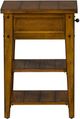 Liberty Lake House Oak Chairside Table-3