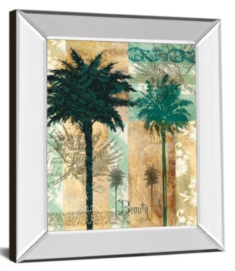Classy Art Palm Il by Maeve Fitzsimons Framed Wall Art-1