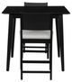 Powell® Cosgrove 3-Piece Black/Light Gray Upholstered Counter Set-3